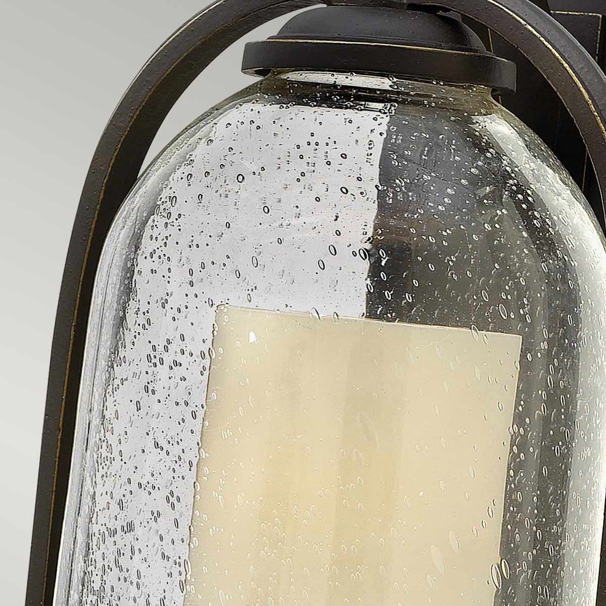 Quincy 1 Light Medium Wall Lantern - Comet Lighting