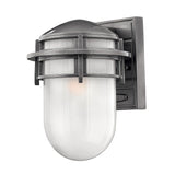 Reef Small 1 Light Lantern - Hematite - Comet Lighting