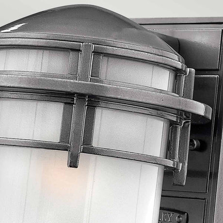Reef Small 1 Light Lantern - Hematite - Comet Lighting