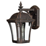 Wabash 1 Light Small Wall Lantern - Comet Lighting
