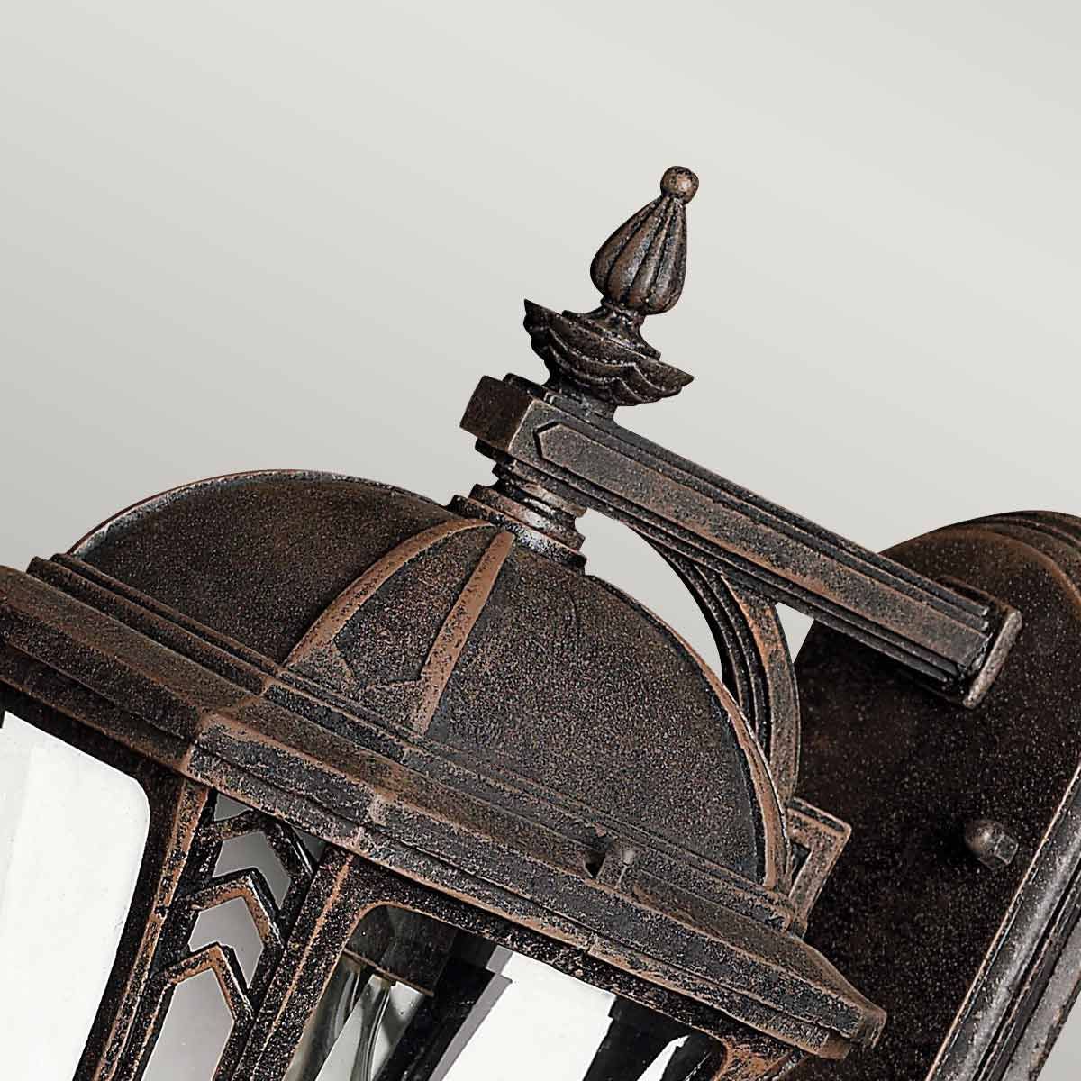 Wabash 1 Light Small Wall Lantern - Comet Lighting