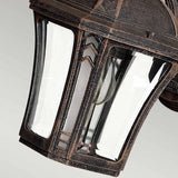 Wabash 1 Light Small Wall Lantern - Comet Lighting