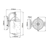 Willoughby 1 Light Wall Lantern