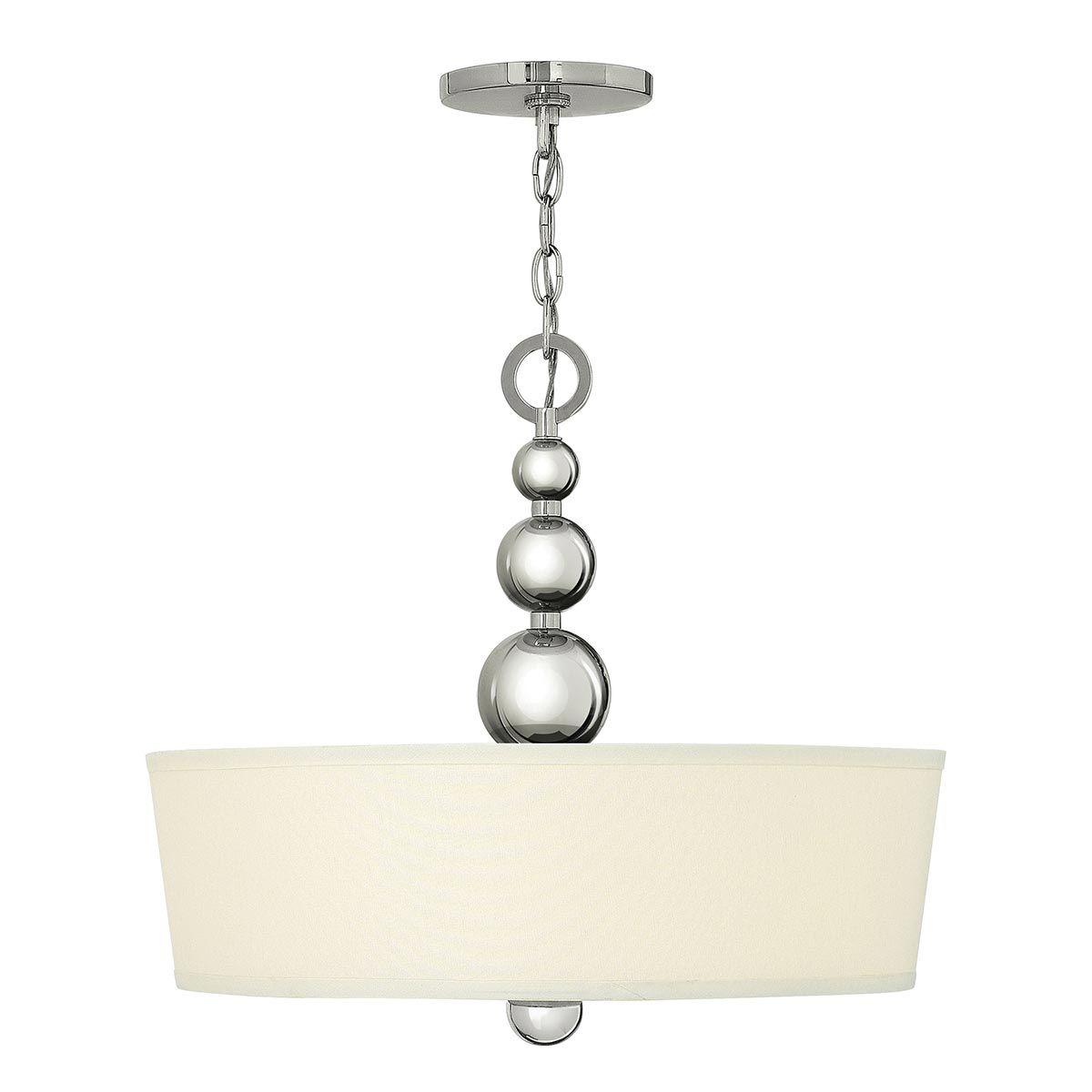 Zelda 3 Light Pendant - Polished Nickel