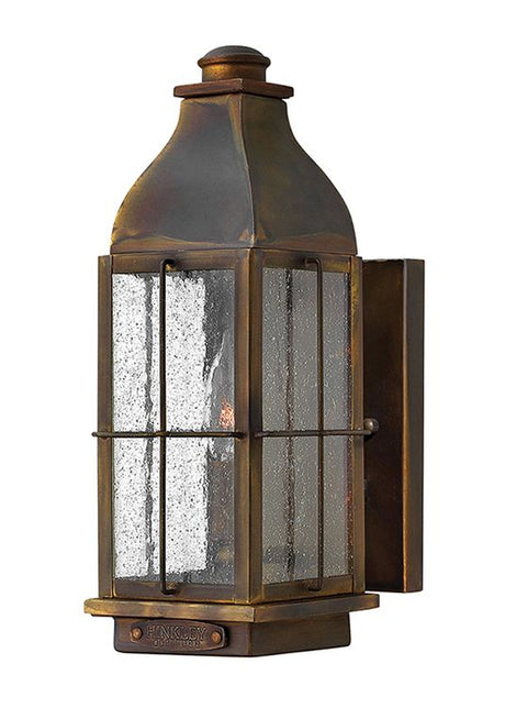 Bingham Outdoor 1-Light Small Wall Lantern