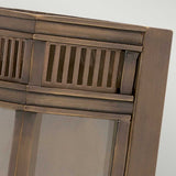 Holborn Outdoor Half Lantern Medium Dark Bronze - Comet Lighting