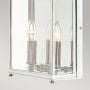 Holborn 2 Light Half Lantern Medium - Polished Chrome