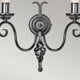 Harlech 2 Light Wall Light - Black