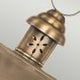 Hyde Park 1 Light Wall Lantern - Brass