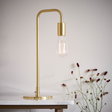 Rubens Table Lamp Brass - Comet Lighting