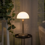 LeVoque Art Deco Table Lamp In White - Comet Lighting