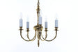 BROOKLANDS Richmond 5lt Ceiling Light A Polished Brass - Comet Lighting