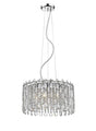 CRYSTAL Alita 5lt B Ceiling Light Chrome - Comet Lighting