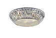 CRYSTAL Armel 5lt Ceiling Light Chrome - Comet Lighting