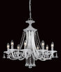 CRYSTAL Calgary 8lt Ceiling Light Chrome - Comet Lighting