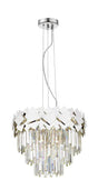 CRYSTAL Celine 6lt Ceiling Light Chrome - Comet Lighting