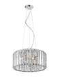 CRYSTAL Diore 5lt Ceiling Light Chrome - Comet Lighting