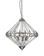 CRYSTAL Gerda 5lt Ceiling Light Chrome - Comet Lighting