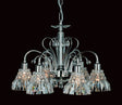 CRYSTAL Strasbourg 5lt Ceiling Light Chrome - Comet Lighting