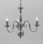 FLEMISH 3lt Ceiling Light Gunmetal - Comet Lighting