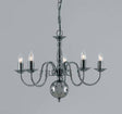 FLEMISH 5lt Ceiling Light Gunmetal - Comet Lighting