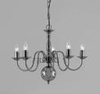 FLEMISH 5lt Ceiling Light Pewter - Comet Lighting