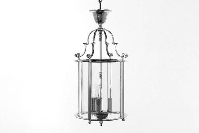 LANTERN Colchester 3lt Ceiling Light Chrome - Comet Lighting