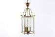 LANTERN Colchester 3lt Ceiling Light Polished Brass - Comet Lighting