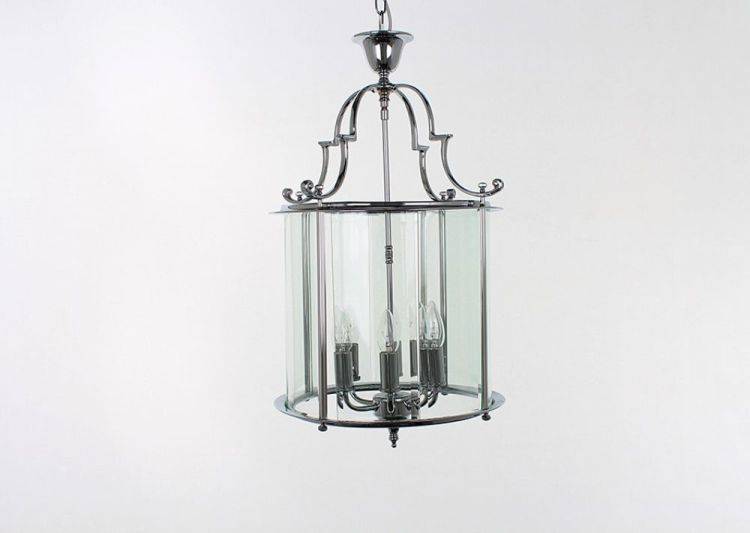 LANTERN Colchester 6lt Ceiling Light Chrome - Comet Lighting