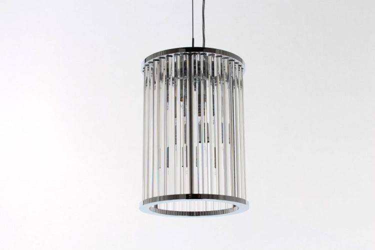 LANTERN Oklahoma 4lt Ceiling Light Chrome - Comet Lighting