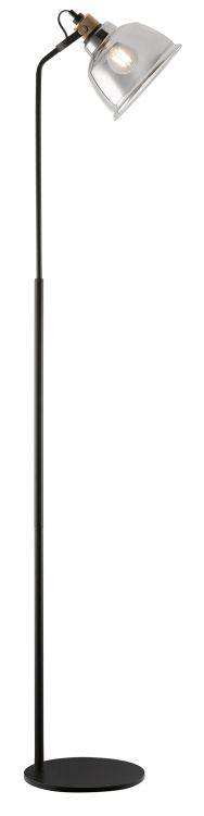 RUSSELL Ava Floor Lamp Smoke - Comet Lighting