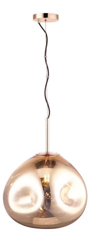 RUSSELL Nina Large Ceiling Light Gold - Comet Lighting