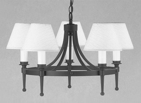 SMITHBROOK Blenheim 5lt Ceiling Light Sterling - Comet Lighting