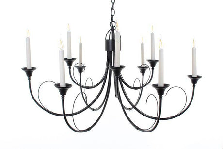 SMITHBROOK Classica 9lt Ceiling Light Matt Black - Comet Lighting