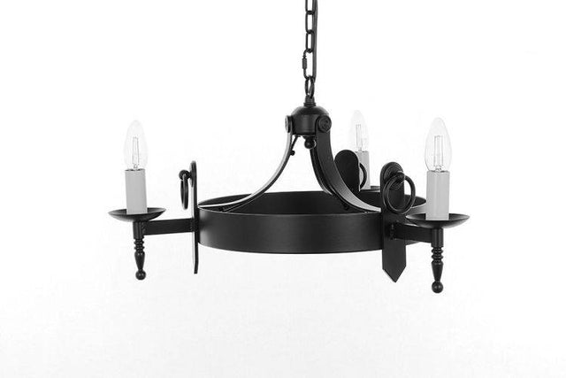 SMITHBROOK Mitre 3lt Ceiling Light Aged - Comet Lighting