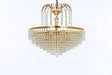 STARLITE Bonn 5lt Ceiling Light Gold - Comet Lighting