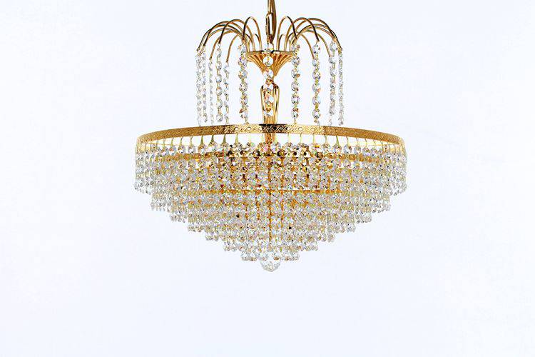 STARLITE Bonn 5lt Ceiling Light Gold - Comet Lighting