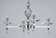 STARLITE Capri 4lt Ceiling Light Nickel - Comet Lighting