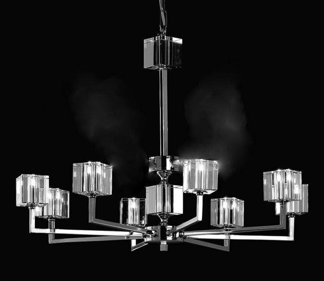 STARLITE Cube 8lt Ceiling Light B Nickel - Comet Lighting