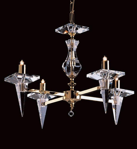 STARLITE Pescara 4lt Ceiling Light Gold - Comet Lighting