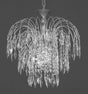 STARLITE Shower 3lt Ceiling Light C Antique Nickel - Comet Lighting