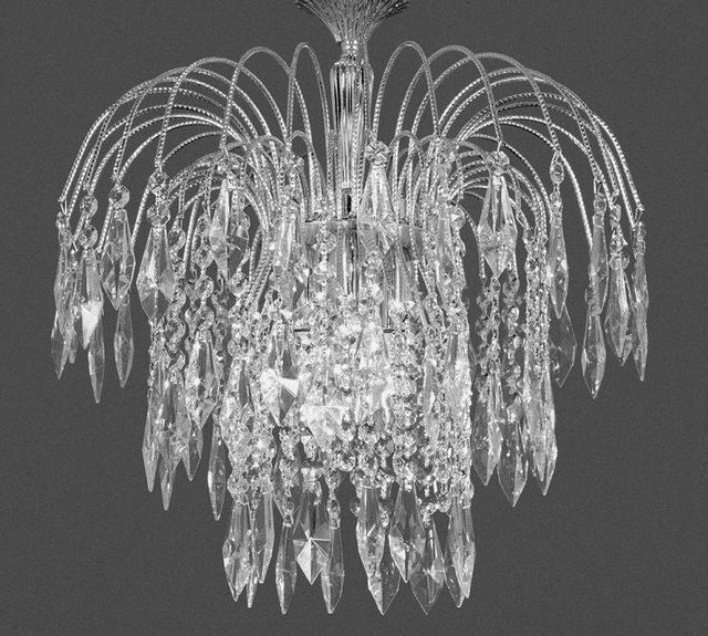 STARLITE Shower 3lt Flush Ceiling Light C Antique Nickel - Comet Lighting