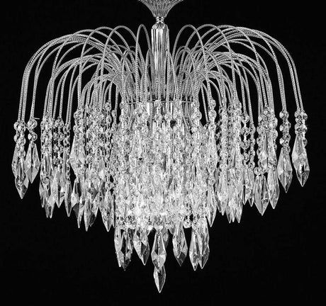 STARLITE Shower 6lt Flush Ceiling Light D Antique Nickel - Comet Lighting