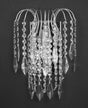 STARLITE Shower Long Chain Wall Light Antique Nickel - Comet Lighting