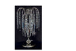 STARLITE Shower w/ Rulers Table Lamp Nickel - Comet Lighting