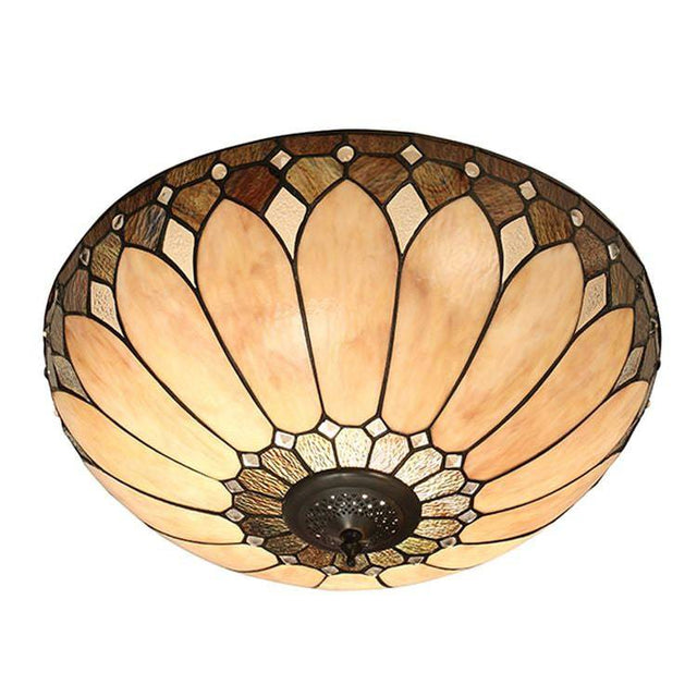 Brooklyn Large 2-Light Flush Ceiling Light - Comet Lighting