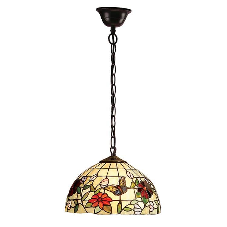 Butterfly Small 1-Light Pendant Ceiling Light - Comet Lighting