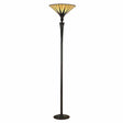 Dark Star Uplighter Floor Lamp - Comet Lighting