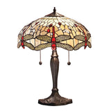 Dragonfly Beige Medium Table Lamp - Comet Lighting