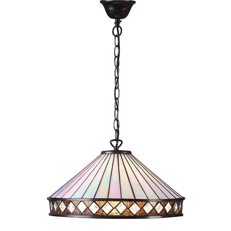 Fargo Large 1-Light Pendant Ceiling Light - Comet Lighting